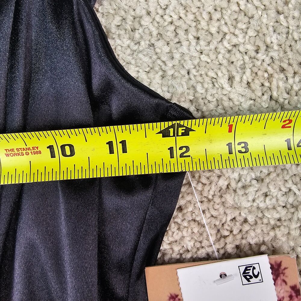 Emerald Sundae Black Satin Bodycon Mini Dress XXS NWT Party Cocktail - Picture 13 of 15